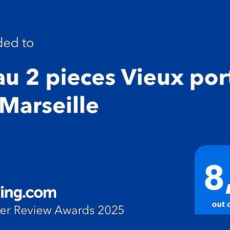Beau 2 Pieces Vieux Port De Marseille Apartment Bagian luar foto